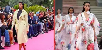 Antalya'da Cindy rüzgarı: Dünyaca ünlü model Dosso Dossi Fashion Show'da podyuma çıktı