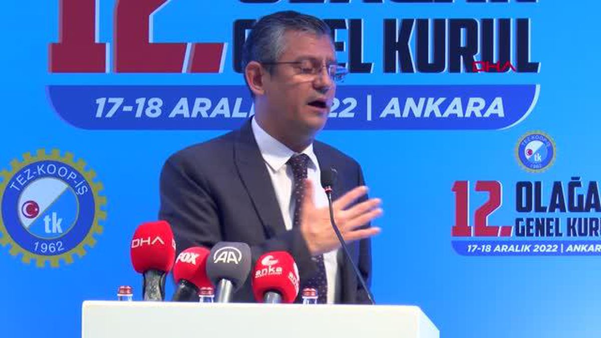 CHP'Lİ ÖZEL'DEN TÜRK-İŞ'E 'MÜZAKERE TEKNİĞİ' ELEŞTİRİSİ