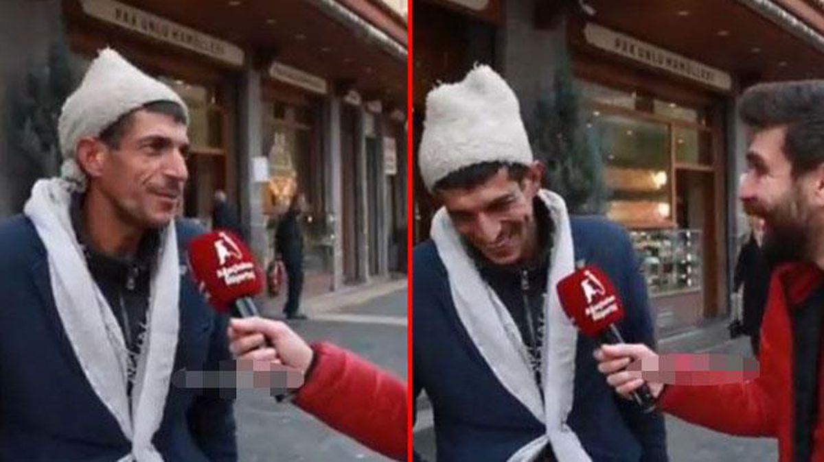 Kendisini dünyadan soyutlayan genç, muhabirin 'Kaç yılındayız' sorusuna bomba yanıt verdi