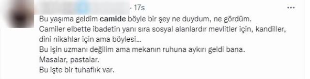 Sosyal medyada infial yaratan video! Camide nikah kıyıp pasta kestiler