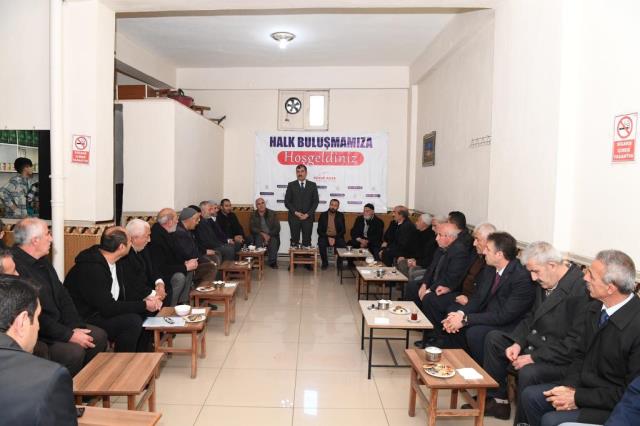Muş Belediye Başkanı Feyat Asya, Saray Mahallesi sakinleriyle buluştu
