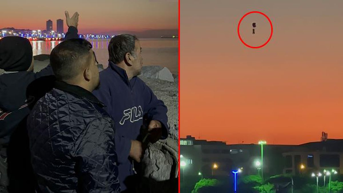 Yer: İskenderun! Gökyüzünde görüntülenen cisim güvenlik güçlerini alarma geçirdi