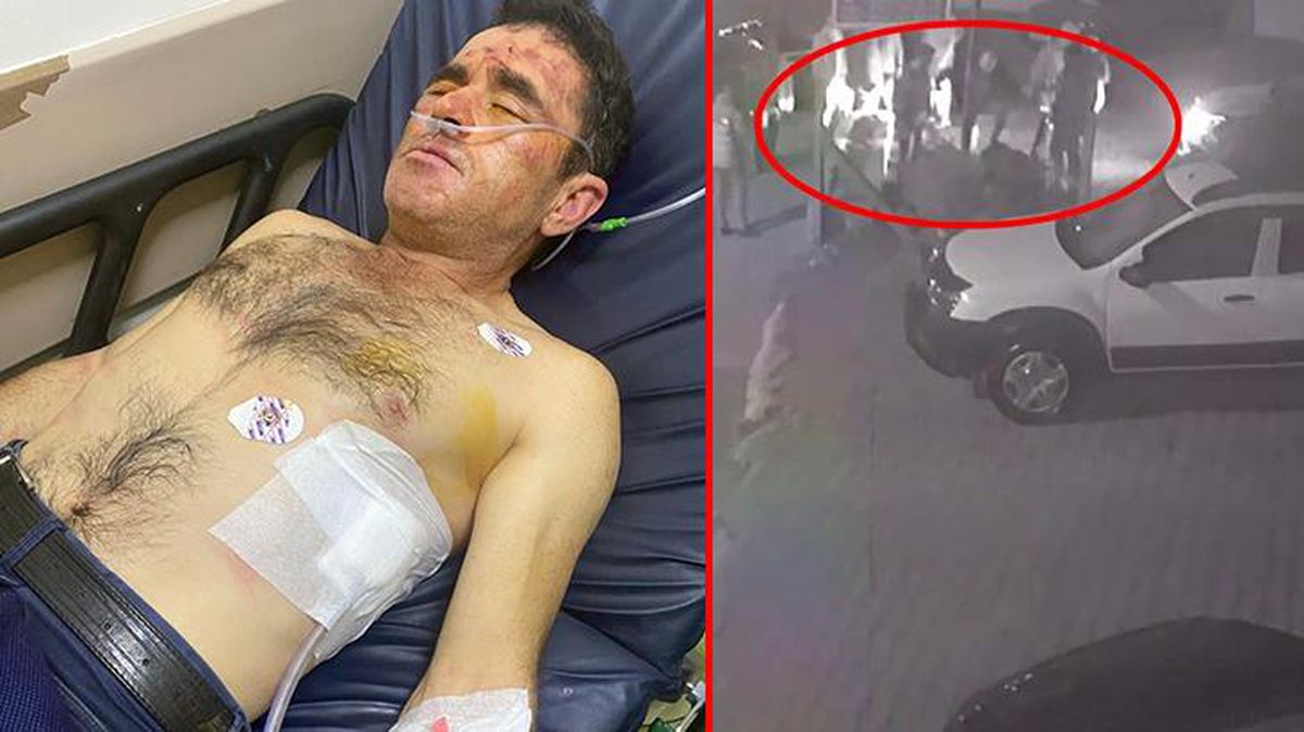 Sakarya'da bir grubun 2 kişiyi öldüresiye dövdüğü anlar kameraya yansıdı