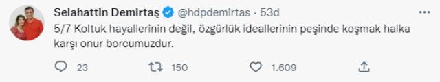 Seçimler yaklaşırken Selahattin Demirtaş'tan muhalefete çağrı: Artık kısır tartışmalara son verme zamanı