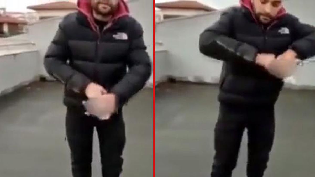 Ankara'da güvercinin başını koparan cani o anları sosyal medya hesabından paylaştı