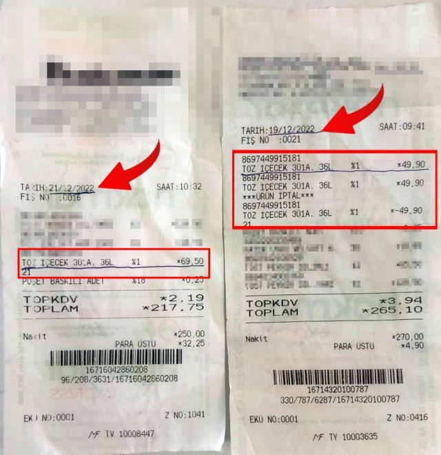Biri bu soyguna dur desin! Marketin aynı ürüne iki gün içerisinde yaptığı zam ağızları açık bıraktı Biri bu soyguna dur desin! Marketin aynı ürüne iki gün içerisinde yaptığı zam ağızları açık bıraktı