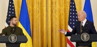 Zelenski ve Biden ABD'de buluştu! Ukrayna liderinin konuşmasını tüm Kongre ayakta alkışladı