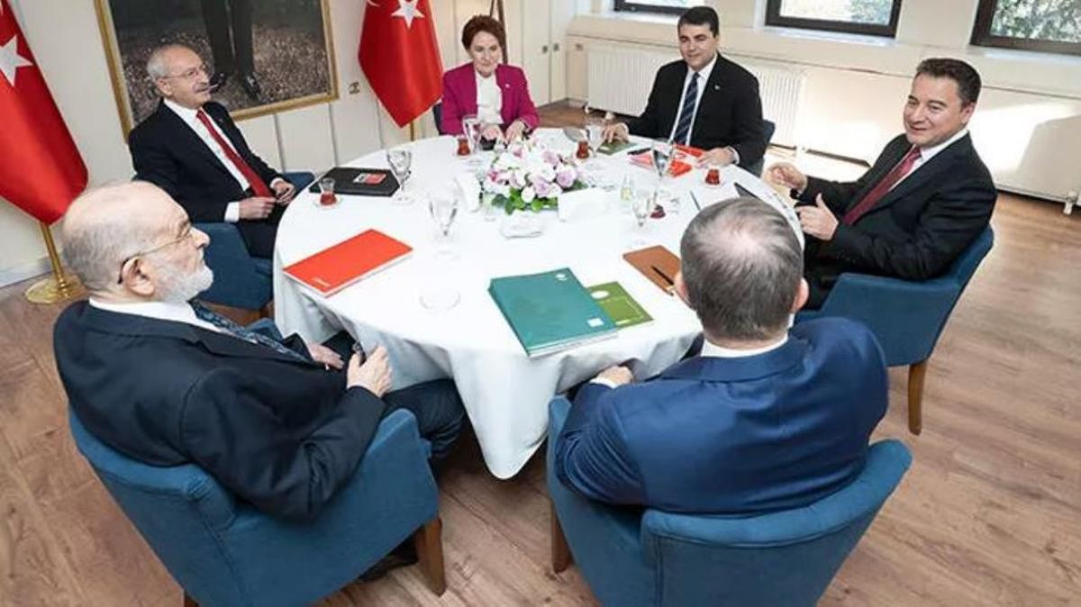 6'lı masada HDP var mı? Millet İttifakı partileri!