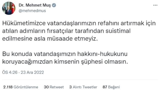 Son Dakika: Ticaret Bakanlığı, asgari ücret zammı sonrası haksız fiyat artışı yapan işletmelere karşı denetim başlattı