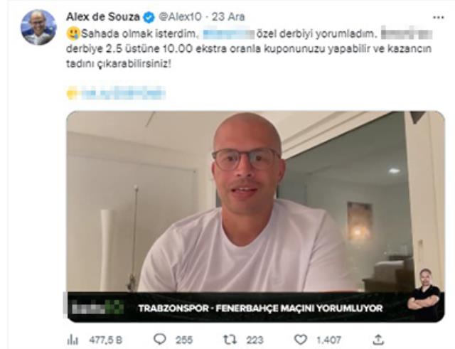 Alex, kendisine duyulan sevgiyi tüketiyor! Fenerbahçelileri çıldırtan paylaşım