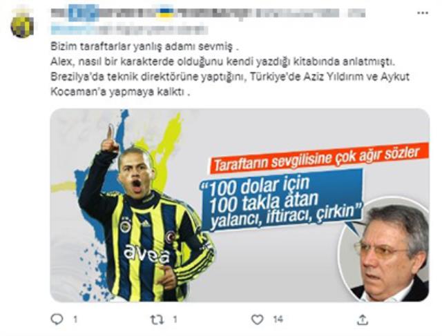 Alex, kendisine duyulan sevgiyi tüketiyor! Fenerbahçelileri çıldırtan paylaşım