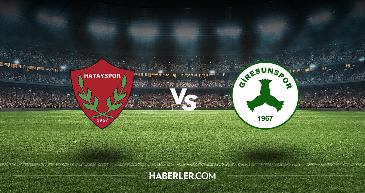 Hatayspor - Giresunspor maçı ne zaman saat kaçta? Hatayspor - Giresunspor CANLI izleme linki var mı?