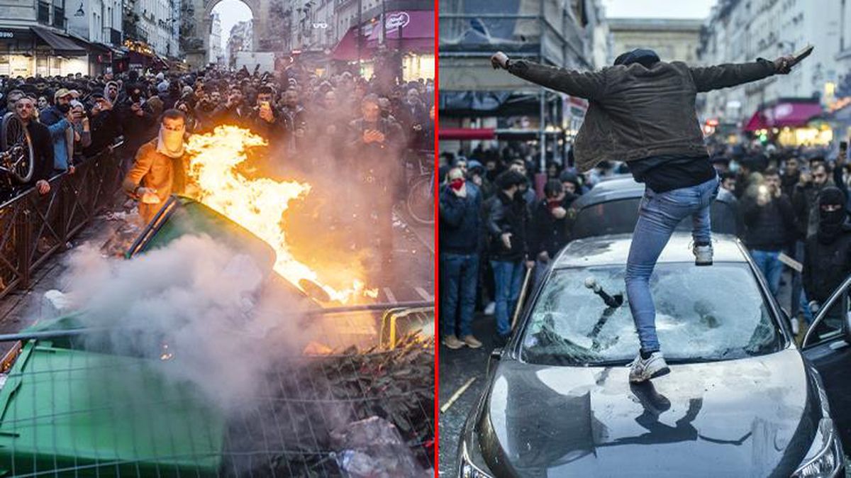 Paris'i kana bulayan adamla ilgili çarpıcı detay! Kılıçla göçmen kampına saldırmış