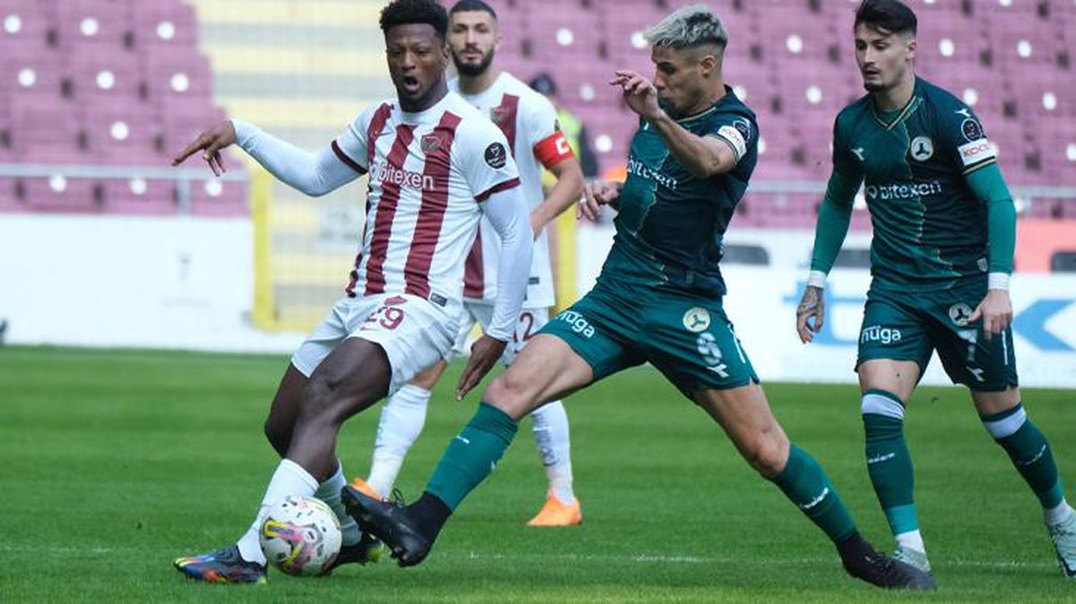 Süper Lig'de nefes kesen maç! Hatay'da puanlar paylaşıldı