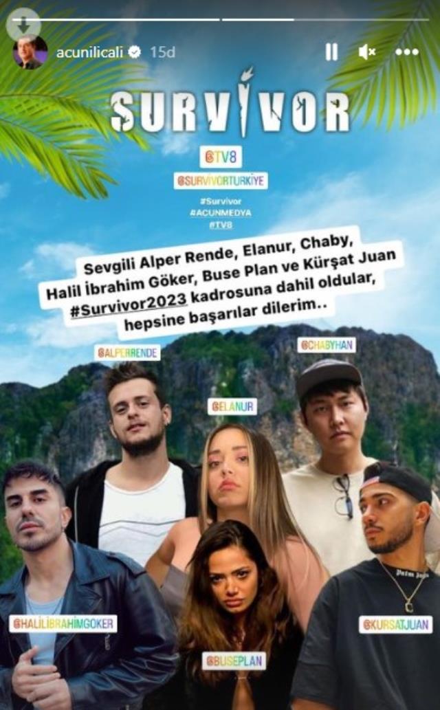 Survivor 2023 kadrosu belli oldu mu? Survivor 6 sosyal medya fenomeni kadroya dahil oldu!