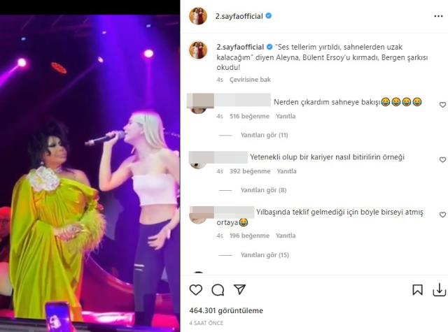 Ses tellerinden ameliyat olmuştu! Bülent Ersoy'un sahnesine çıkıp şarkı söyleyen Aleyna Tilki şaşırttı Ses tellerinden ameliyat olmuştu! Bülent Ersoy'un sahnesine çıkıp şarkı söyleyen Aleyna Tilki şaşırttı