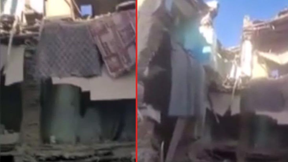Yemen'de 3 katlı bina bir anda çöktü, 9 kişi hayatını kaybetti