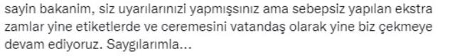 Bakan Muş'un zincir marketlerin yöneticilerini uyarması gündem oldu! Herkes aynı yorumu yapıyor