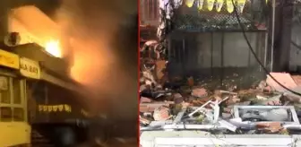 Ev sahibiyle tartışan kiracı evi ateşe verdi, bina alev topuna döndü