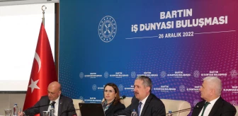 Hazine ve Maliye Bakan Yardımcısı Gürcan, Bartın'da iş insanlarıyla buluştu Açıklaması