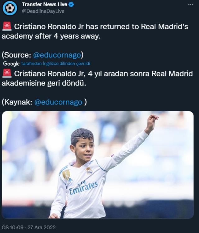 Resmi açıklamaya gerek kalmadı! Cristiano Ronaldo transferinin bittiğini gösteren kare geldi
