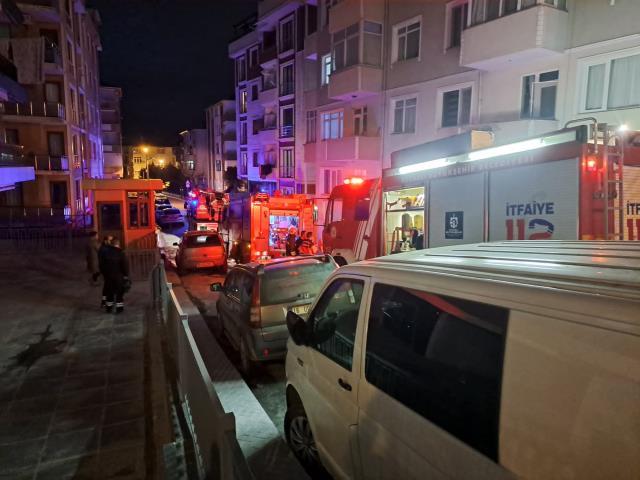 Yangında yatalak hasta öldü, eşi yaralandı