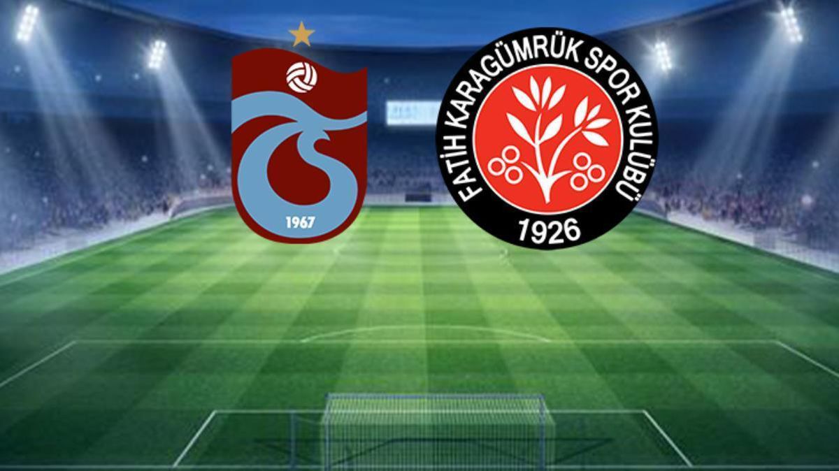 Karagümrük - Trabzonspor ilk 11 belli oldu mu? Fatih Karagümrük-Trabzonspor maçının eksikleri kimler? Fatih Karagümrük ve Trabzonspor ilk 11 kadrosu!