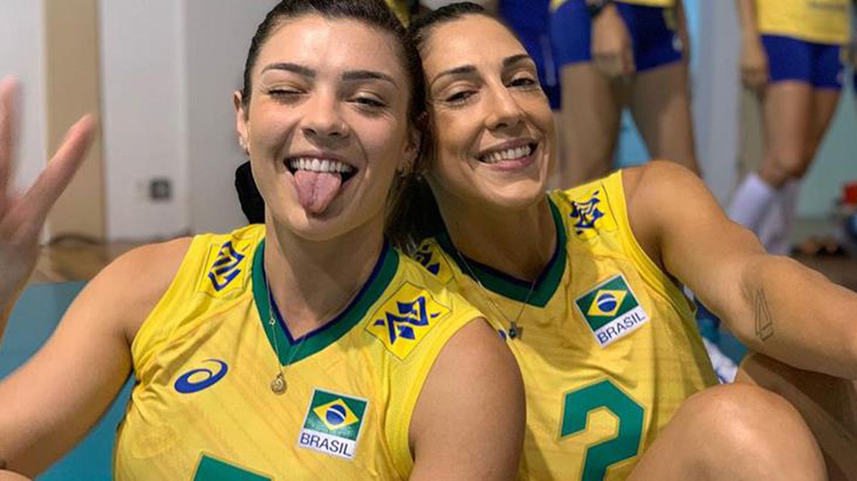 Sosyal medyayı yıktı! Brezilyalı voleybolcudan üstsüz paylaşım