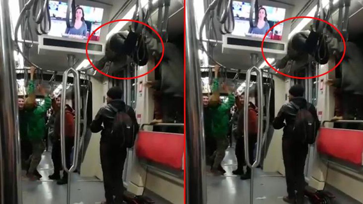 Tramvayı sirke çevirdiler! Yürekleri ağza getiren anlar kamerada