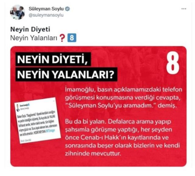 Düelloda söz sırası İmamoğlu'nda: İstifanı bekliyorum Bakan bey