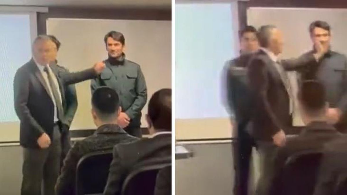 Gümrük Müdürü, personelini herkesin önünde 'Eşek sıpası' diyerek tokatladı