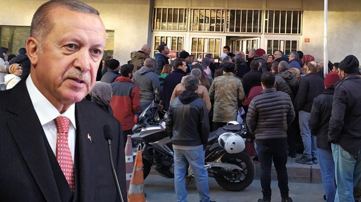 SGK önünde oluşan EYT kuyruğu bakanlığı harekete geçirdi! Başvuru için e-Devlet'i tavsiye ettiler