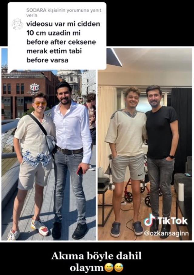 TikTok fenomeni Özkan Sağın, boy uzatma ameliyatı oldu