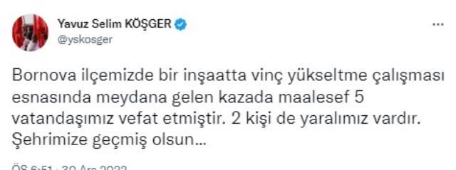 İzmir vinç kazası videosu! (VİDEO) İzmir'de vinç devrildi! İzmir Bornova vinç devrilmesi görüntüleri! İzmir vinç kazası videosu! (VİDEO) İzmir'de vinç devrildi! İzmir Bornova vinç devrilmesi görüntüleri!