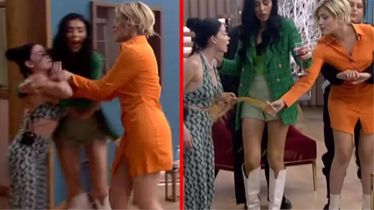 Kısmetse Olur'da kavga! Kadın yarışmacılar birbirine girdi