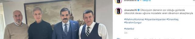 Öldürülen eski ülkü ocakları başkanının paylaştığı fotoğraf tartışma yaratmış