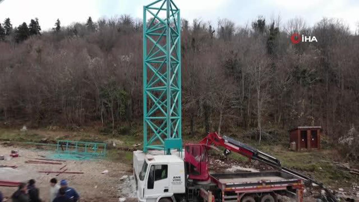Türkiye'de bir ilk: 600 metre yükseklikteki bu salıncağa binmek yürek istiyor