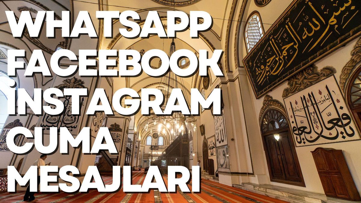 Whatsapp, Faceebook, İnstagram Cuma mesajları! Story paylaşım için için resimli Cuma mesajları!