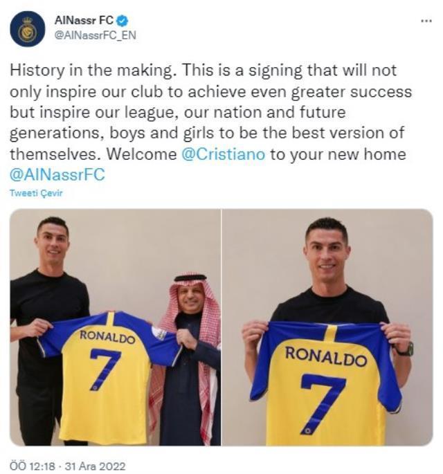 Ronaldo hangi takıma gitti? Ronaldo hangi takıma transfer oldu? 2023 Ronaldo hangi takımda oynuyor?