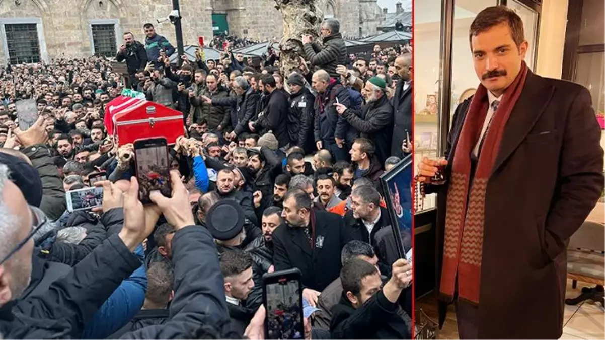 Eski ülkü ocakları başkanı Sinan Ateş son yolculuğuna uğurlandı! Cenazede tüm gözler aynı ismi aradı