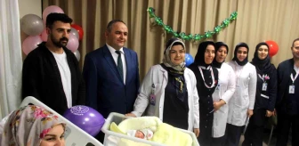 Kayseri'de yılın ilk bebeği 'Yüsra' oldu