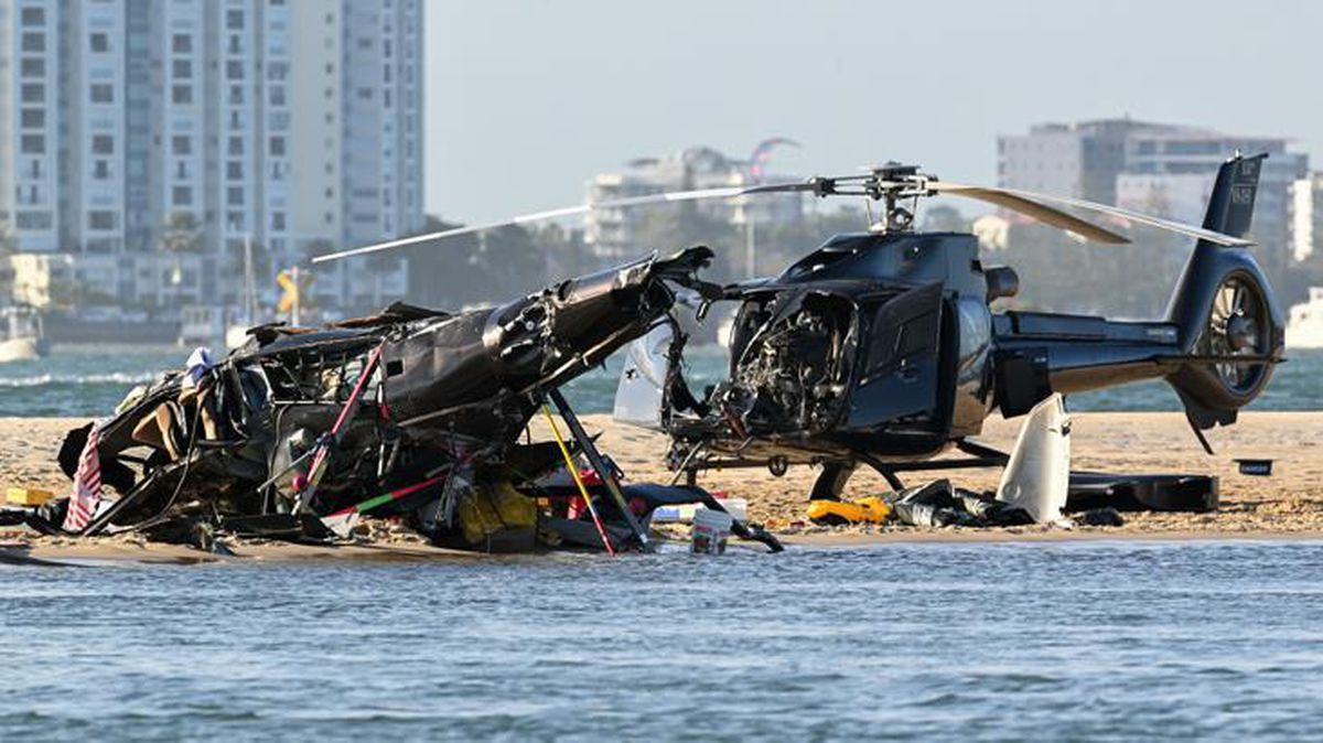 Avustralya'da 2 helikopter çarpıştı! 4 kişi öldü, 3'ü ağır 8 kişi yaralandı