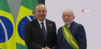Çavuşoğlu, Brezilya'nın yeni Devlet Başkanı Lula'nın yemin törenine katıldı