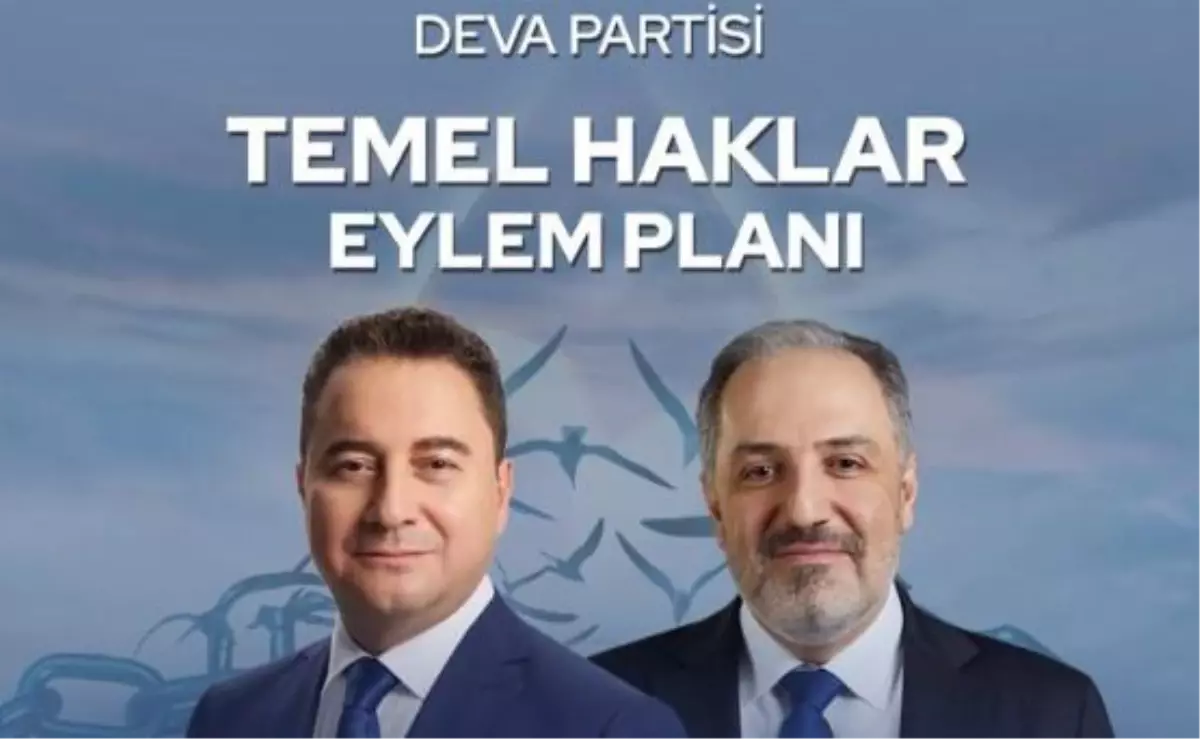 DEVA Partisi basın toplantısı (Temel Haklar Eylem Planı) ne zaman, hangi kanalda?