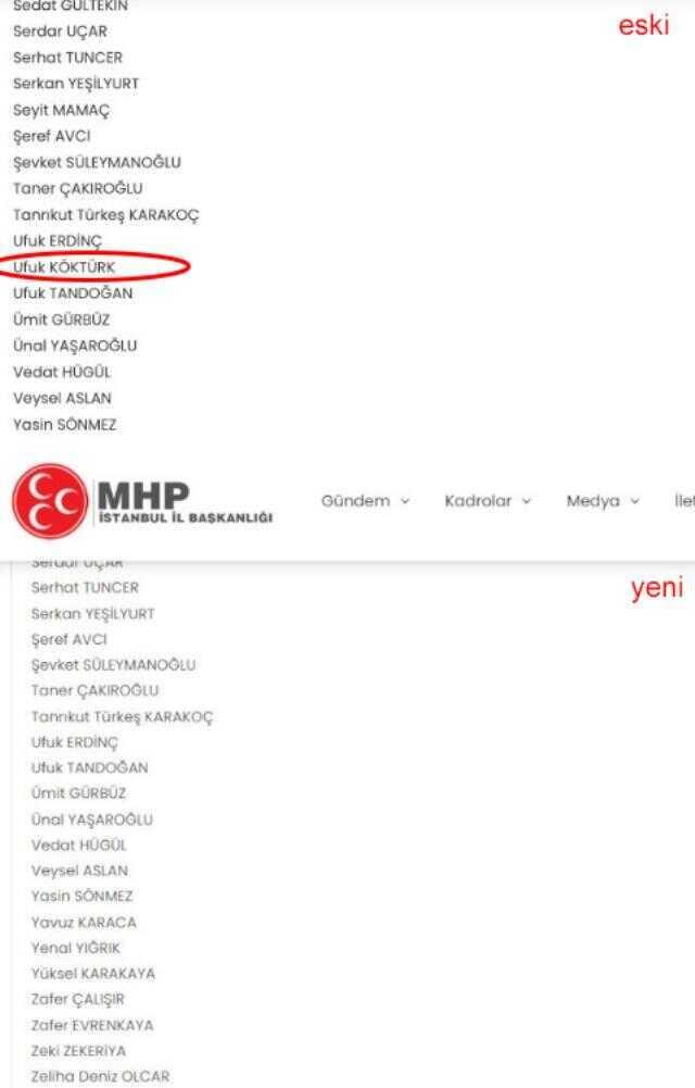 Sinan Ateş'in ölümü sonrası dikkat çeken gelişme! Ufuk Köktürk'ün adı yönetim kurulu listesinden çıkarıldı