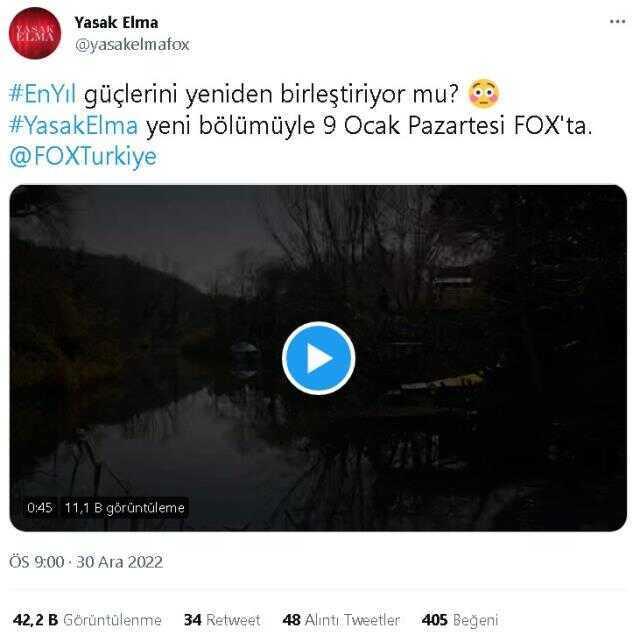Yasak Elma bu akşam var mı, yok mu, neden yok? 2 Ocak 2023 Yasak Elma yeni bölümü neden yok?