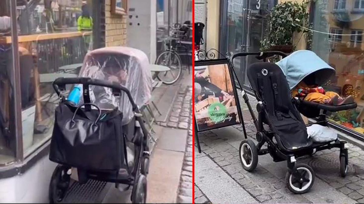 Danimarka'ya giden Türk, anne ve babaların bebekleri neden dışarıda bıraktıklarını öğrenince şaşkına düştü