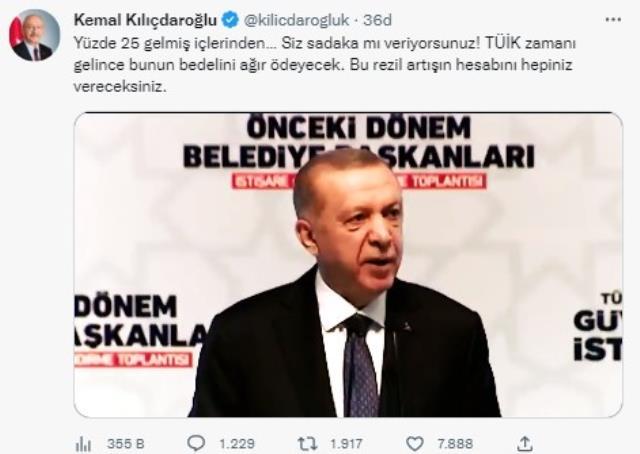 Memur Ve Emekliye Gelen Yüzde 25lik Zamma Ilk Tepki Kılıçdaroğlundan Sadaka Mı Veriyorsunuz