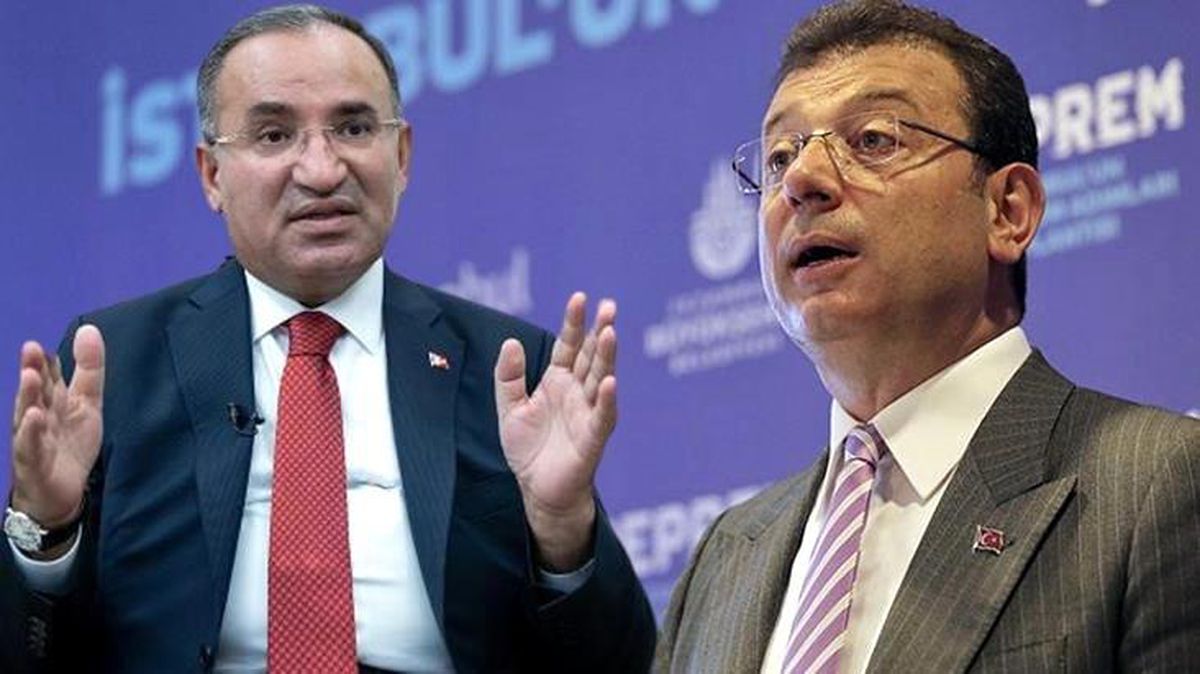 Adalet Bakanı Bozdağ'dan, İmamoğlu'nun 'Gök kubbeyi başınıza yıkarız' sözlerine çok sert yanıt
