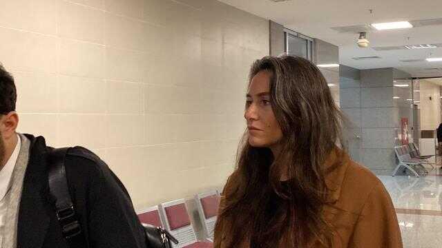 Cami içerisinde poz veren ve hakkında soruşturma başlatılan Eda Taşpınar, Çağlayan Adliyesi'nde ifade verdi